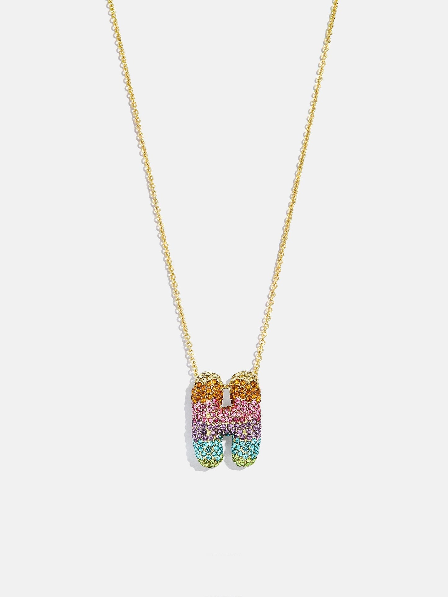 Kids' Bubble Initial Necklace - Multi