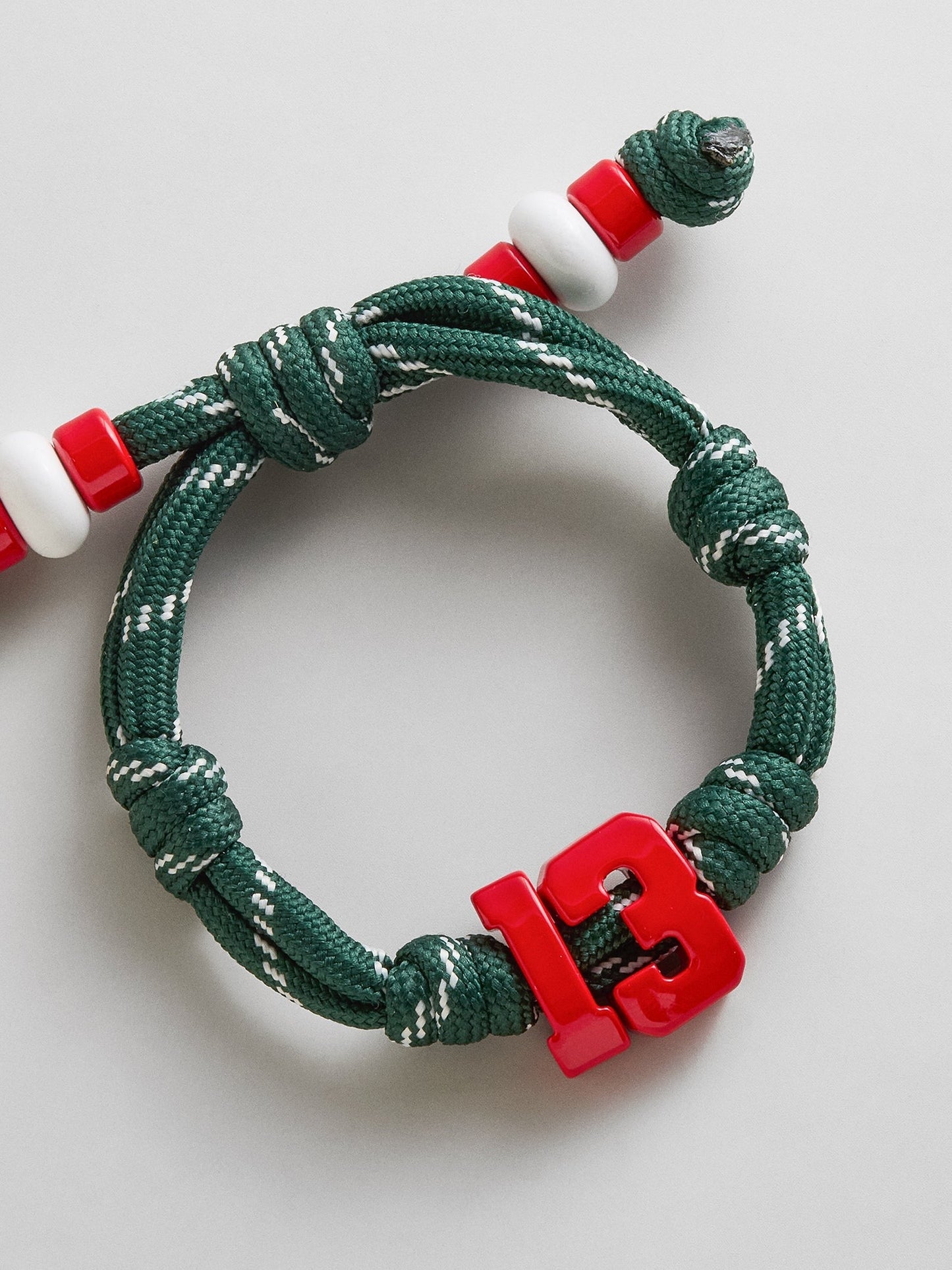 Team Knotty Varsity Custom Bracelet - Mexico Double Digit
