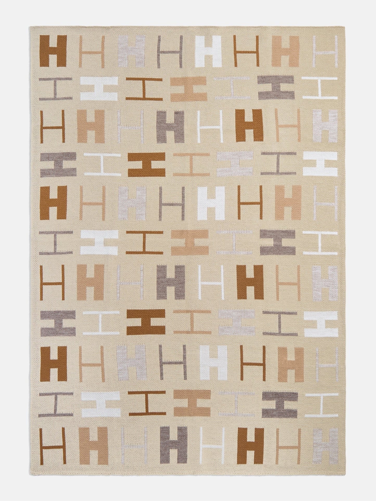 Upside Down & All Around Custom Blanket - Tan/Brown
