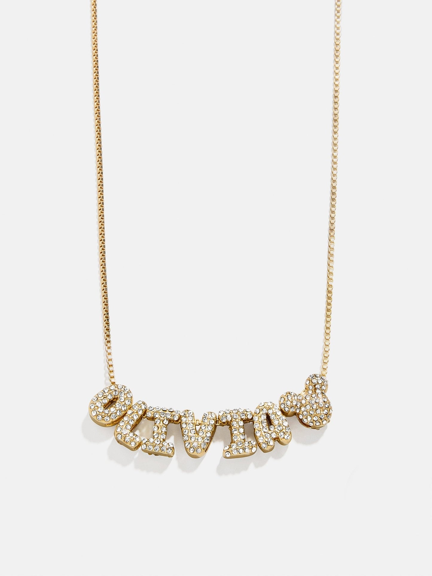 Disney Bubble Letter Custom Necklace