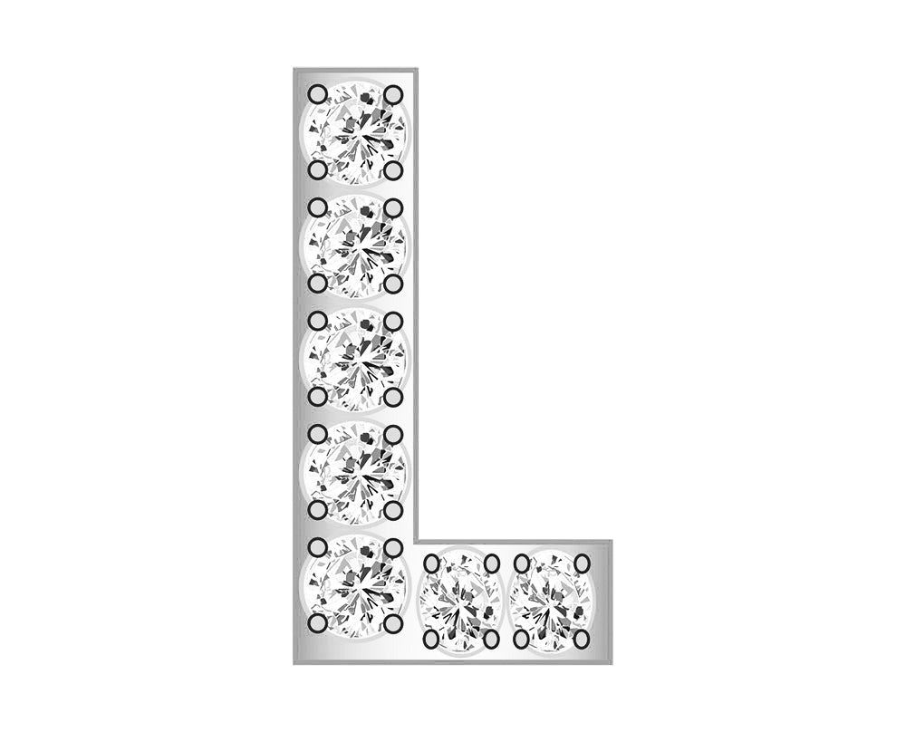 Mini L - Clear/Silver