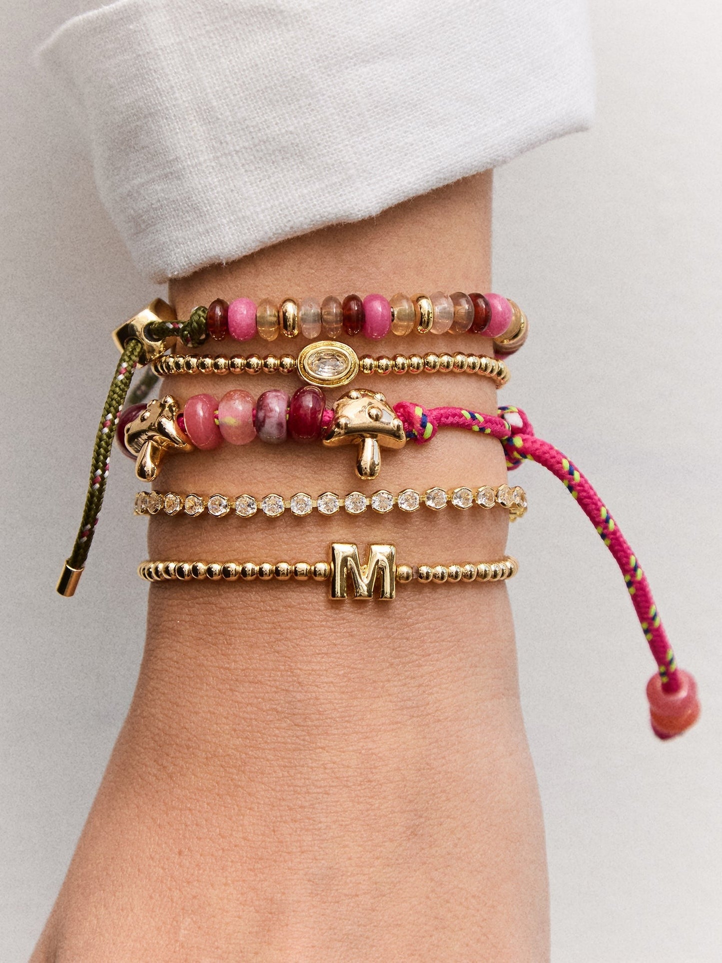 Kennedy Semi-Precious Bracelet - Brown Multi