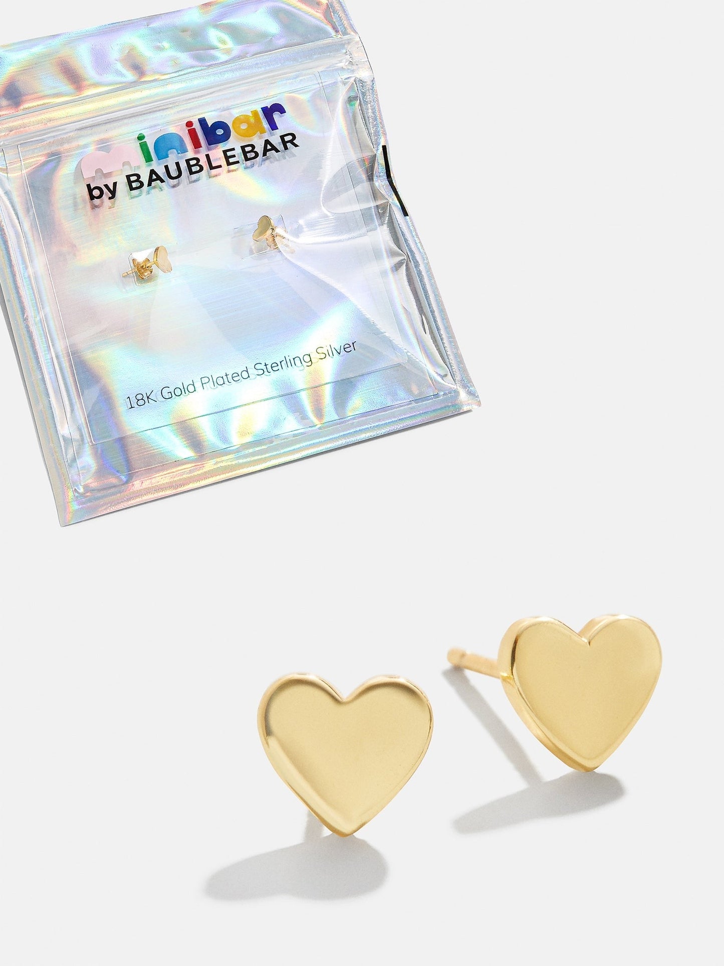 Whole Lotta Heart 18K Gold Kids' Earrings - Heart