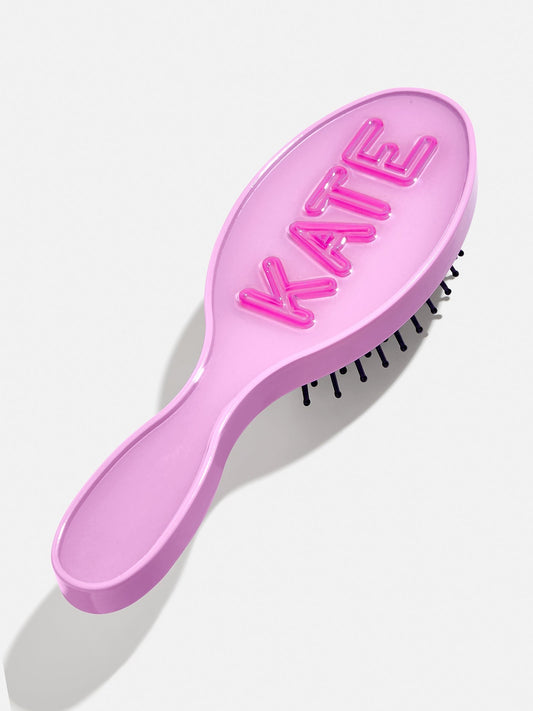 Mini Fine Line Custom Hair Brush - Lavender/Pink